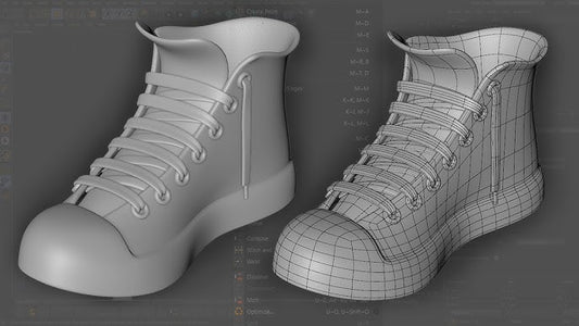 Modèle 3D Sneakers Haute qualité
